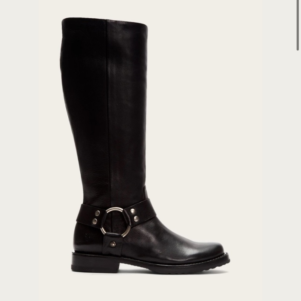 FRYE Veronica Harness Tall Boots- only worn once